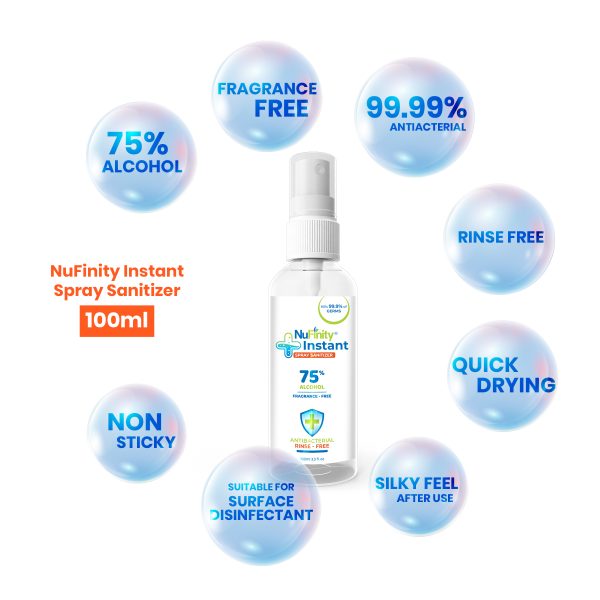 NuFinity® Instant Sanitizer Spray 100ml