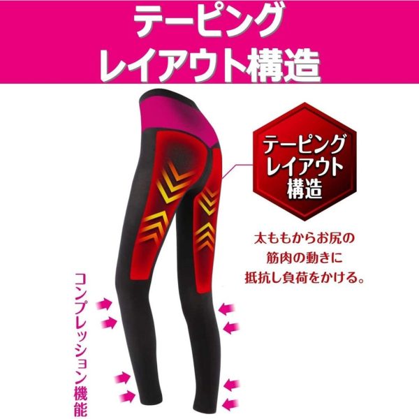 Slim Walk Japan Beau Acty Compression Sports - S ~ M Size